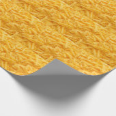 Geraspte Cheddar: Cheese Top Uitzicht Cadeaupapier (Hoek)