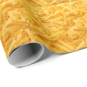 Geraspte Cheddar: Cheese Top Uitzicht Cadeaupapier (Rol Hoek)