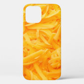 geraspte cheddar-uitzicht bovenaan Case-Mate iPhone case (Achterkant)