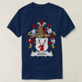 Gerber Coat of Arms Family Crest T-shirt (Design voorkant)