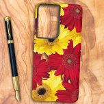 Gerber Daisy Floral Gros plan Photographie<br><div class="desc">Découvrez ce coque avec des photos de gros plan de Gerber Daisy rouge et jaune vif. Une idée de cadeau sucré pour un anniversaire,  un diplôme ou toute autre occasion spéciale.</div>