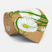  Gerber Daisy Flowers uit een voorjaarstuin Stropdas (Opgerold)