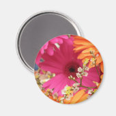 Gerber Daisy Magneet (Voorkant / Achterkant)