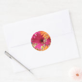 Gerber Daisy Ronde Sticker (Envelop)