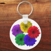 Gerber Daisy Sleutelhanger (Voorkant)