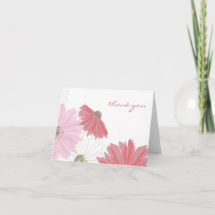 Gerber Daisy Thank You Card Bedankkaart