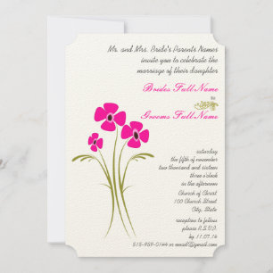 Gerber de la chaux de framboise Invitations de mar