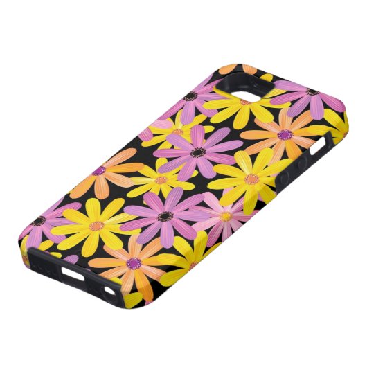 Gerbera-bloesem, achtergrond Case-Mate iPhone case (Onderkant)