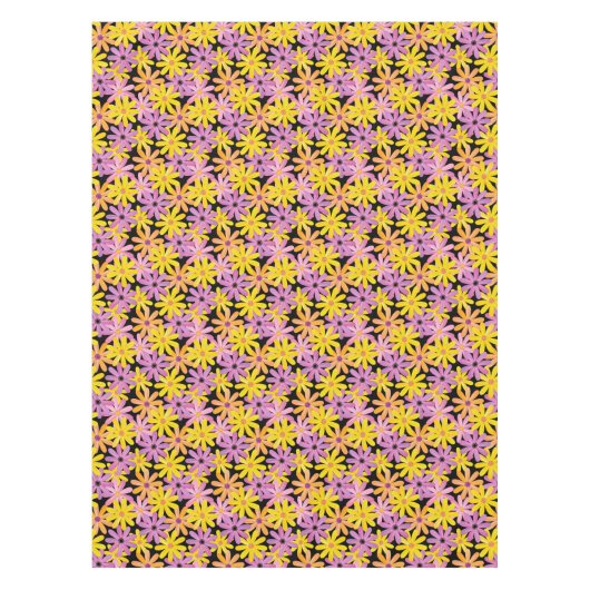 Gerbera-bloesem, achtergrond tafelkleed (Voorkant)