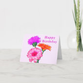 Gerbera Daisies Bonne carte d'anniversaire (Devant)