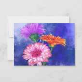 Gerbera Daisies Carte de fête des mères (Dos)