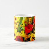 ♪☼✿Gerbera Daisies frappantes Mug en grès✿☼♪ (Centre)