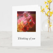 Gerbera Daisies Kaart (Gele Bloem)