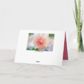 Gerbera Daisies & personnalisée Carte d'anniversai (Dos)