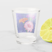 Gerbera Daisies schoot glas (Achterkant)