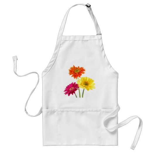 Gerbera Daisies Standaard Schort (Voorkant)