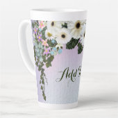 Gerbera Daisies Swag Latte Mok (Linkerhoek)