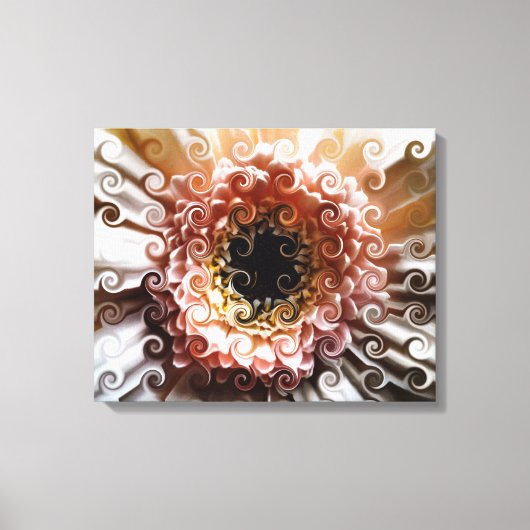 GERBERA DAISY CANVAS AFDRUK (Voorkant)