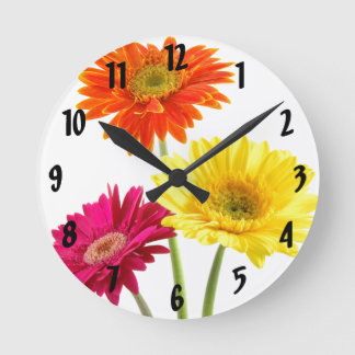 Gerbera Daisy Delight Ronde Klok