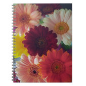 Gerbera Daisy Flower Photo Art Journal Carnet (Devant)