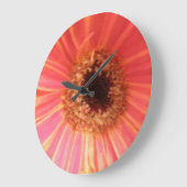 Gerbera Daisy Flower Wall Clock Grote Klok (Hoek)