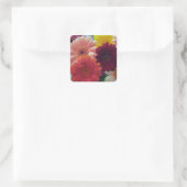 Gerbera Daisy Flowers Art autocollants (Sac)