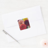 Gerbera Daisy Flowers Art autocollants (Enveloppe)