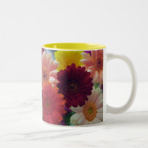 Gerbera Daisy Flowers Photo Art Coffee Mugs