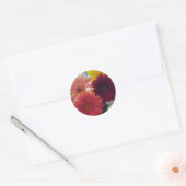 Gerbera Daisy Flowers Stickers Art Décal (Enveloppe)