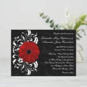 Gerbera Daisy Kaart (Staand voorkant)