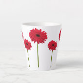 Gerbera Daisy Latte Mug (Devant)