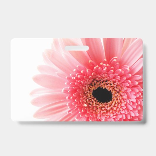 Gerbera Daisy Poster Badge (Voorzijde)