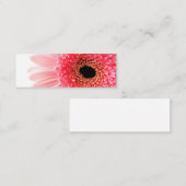 Gerbera Daisy Poster Klantenkaartje (Voorkant / Achterkant)