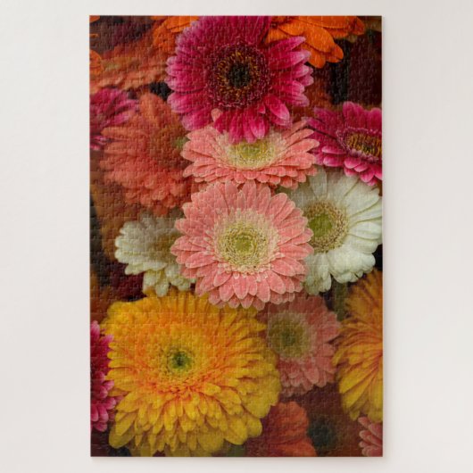 Gerbera Daisy Puzzle (Vertical)