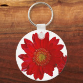 Gerbera Daisy Sleutelhanger (Voorkant)