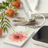 Gerbera Daisy Sleutelhanger (Voorkant Rechts)