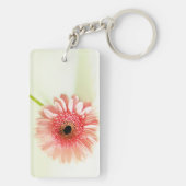 Gerbera Daisy Sleutelhanger (achterkant)
