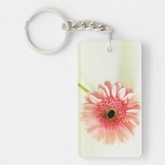 Gerbera Daisy Sleutelhanger (Voorkant)