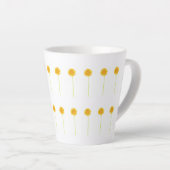 Gerbera daisy Small Latte Mok (Rechterhoek)