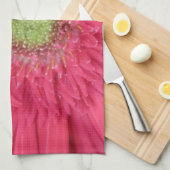 Gerbera Daisy Theedoek (Quarter Fold)