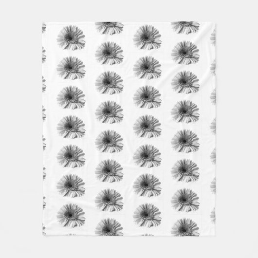 Gerbera Fleece Deken (Voorkant)