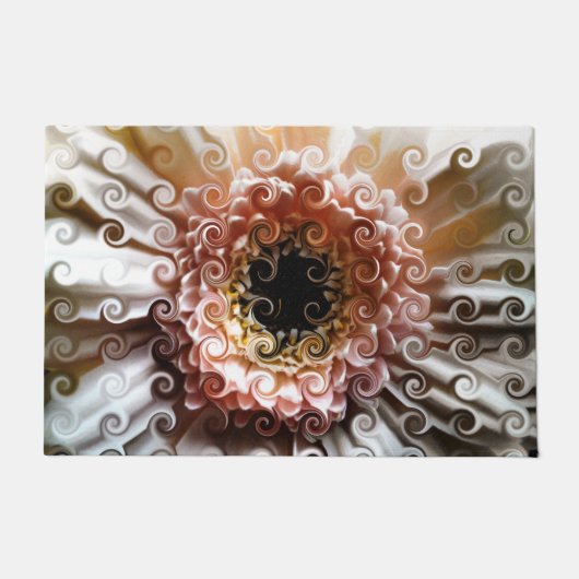 GERBERA FLOWER DEURMAT (Voorkant)