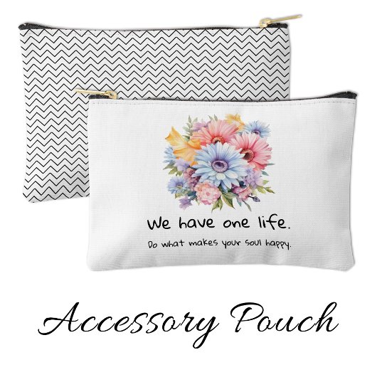 Gerbera flowers positive words white etui