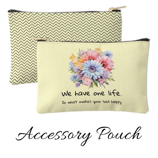 Gerbera flowers positive words yellow etui