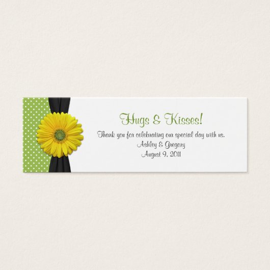 Gerbera Jaune Daisy Occasion spéciale Favoriser le (Devant)