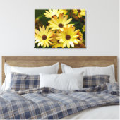 Gerbera Jaune Fleurs de marguerite Toile Art (Insitu(Chambre))