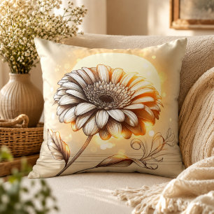Gerbera Madelief Kussen voor Tuin Geïnspireerd Com