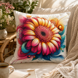 Gerbera Madelief Kussen voor Tuin Geïnspireerd Com