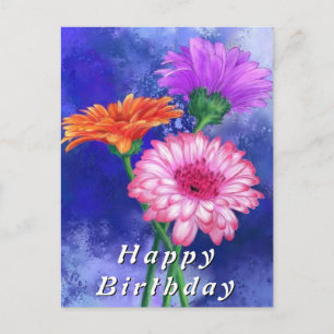 Gerbera Madelief Verjaardagskaarten Briefkaart