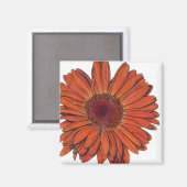 Gerbera Magnet (Recto/Verso)